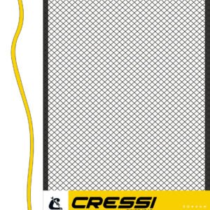Snorkeling Set Mesh Bag Black